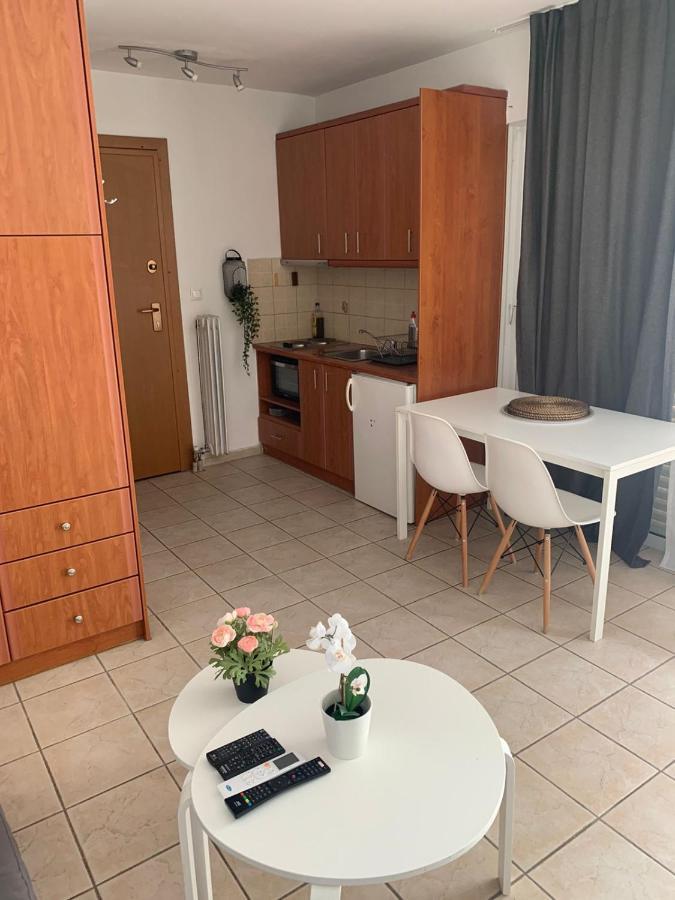 Appartamento Modern Studio large veranda -metro station Suggrou Atene Esterno foto